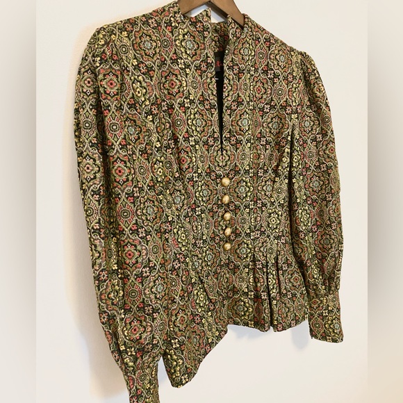 Vintage 1970s Pauline Trigere Skirt Set - Picture 3 of 16